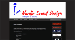 Desktop Screenshot of nordicsounddesign.com